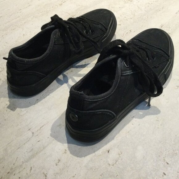 Yellow Flat Lace-Up Fashion Shoes - Size 6 - Picture 4 of 6